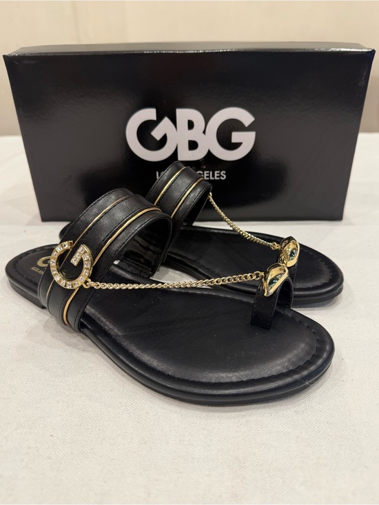 GBG Los Angeles Shoes - GBG Women's Los Angeles Laidey Sandal Color Black